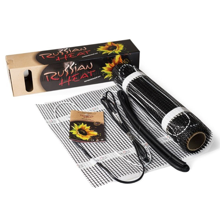 Нагревательный мини-мат двухжильный Russian Heat (10 кв.м.)